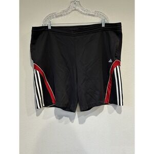 Adidas‎ Shorts Men's Large Sports Gym Baseball Black Pockets Training